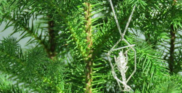 Delicate Fir Branch Necklace