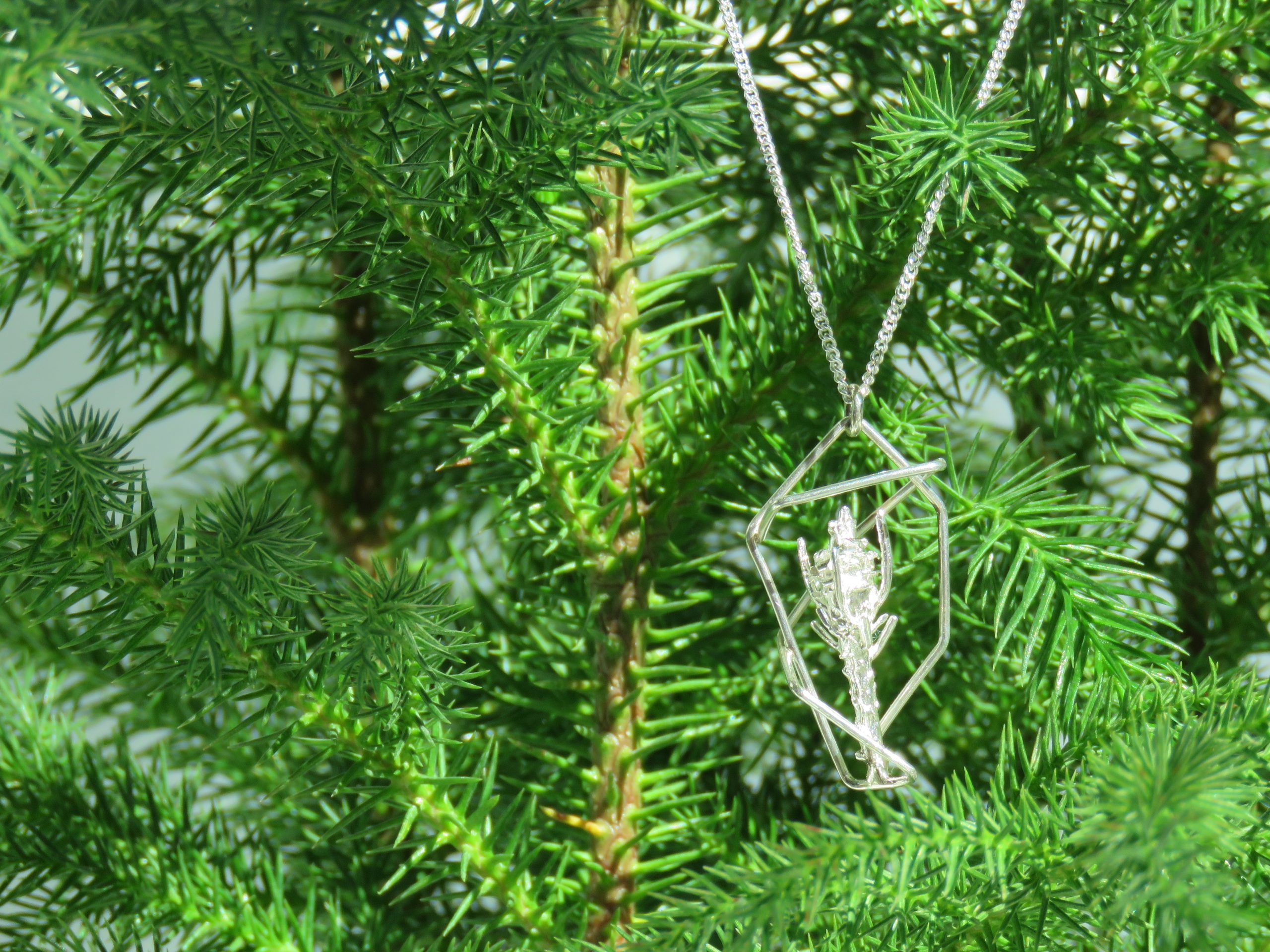Delicate Fir Branch Necklace